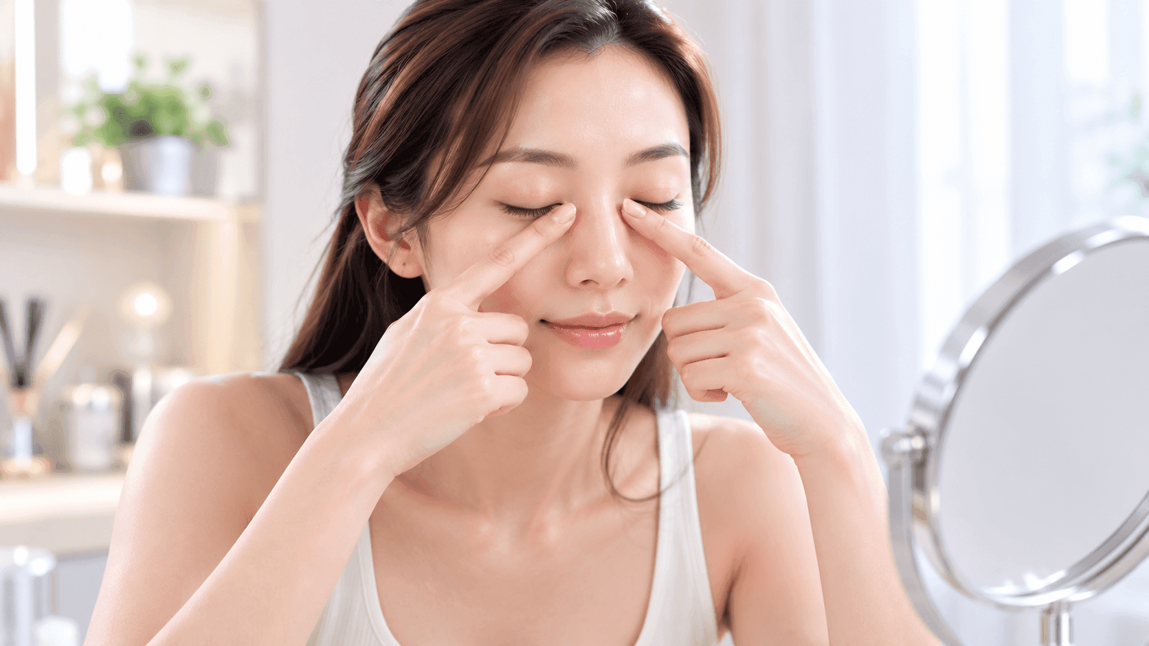 睛明穴在哪裡？3分鐘了解中醫穴位按摩，告別眼袋、黑眼圈的終極保養法！