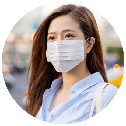 長時間戴口罩